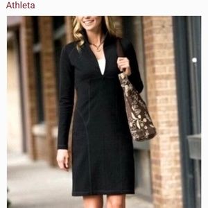 Athleta Cassidy dress grey size Medium